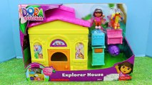 Dora The Explorer Doll House & PLAY DOH Surprise Eggs With Disney Inside Out, Cars & Minnie Mouse