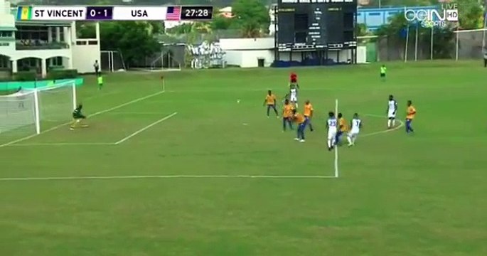 Bobby Wood Goal -Saint Vincent & Grenadines 0-2 USA 02.09.20146