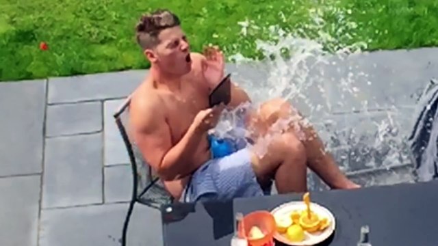 Ben Phillips | ULTIMATE WATER BOMB - PRANK - ouch!