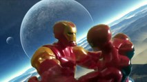 Juguetes Hombre Araña en español , Dibujos Animados Para Niños Spiderman Iron man 2016