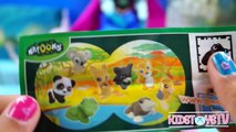 Huevos KInder Sorpresa Peppa Pig en español Play Doh Frozen Juguetes Disney
