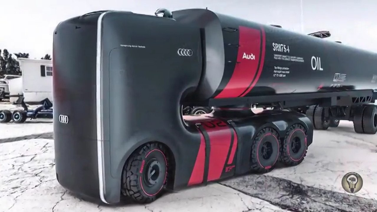 Audi Tır Yaparsa Böyle Yapar! Aklına Gelen İlk Şeyi Yoruma Yaz!