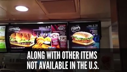 Americans Try British McDonald's