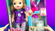 BABY ALIVE Babies Dolls Brushy Baby Doll Toy Brushing Teeth Pee Diaper Toy Review Videos