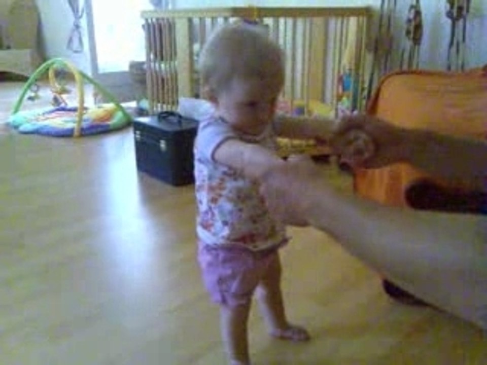 Debout pour la 1ère fois