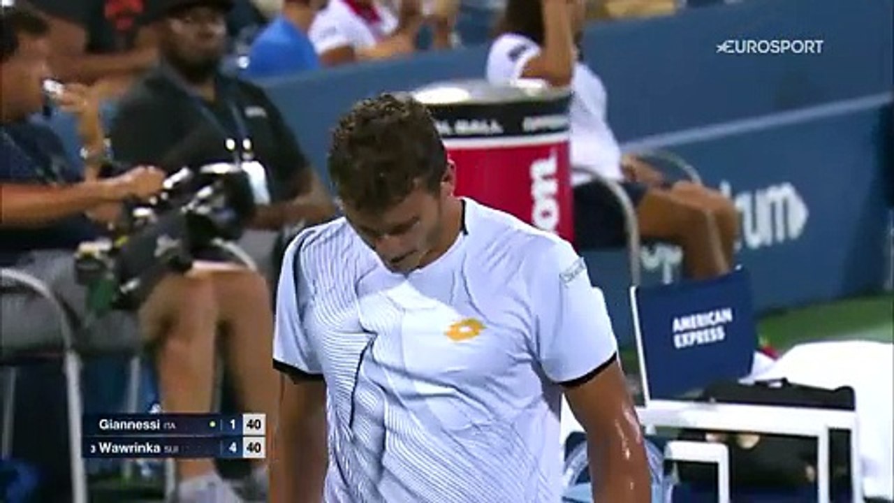 ABD Açık: Alessandro Giannessi - Stanislas Wawrinka (Özet)