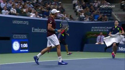 ABD Açık: Steve Johnson - Juan Martin Del Potro (Özet)