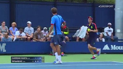 ABD Açık: Pablo Carreno Busta - Janko Tipsarevic (Özet)