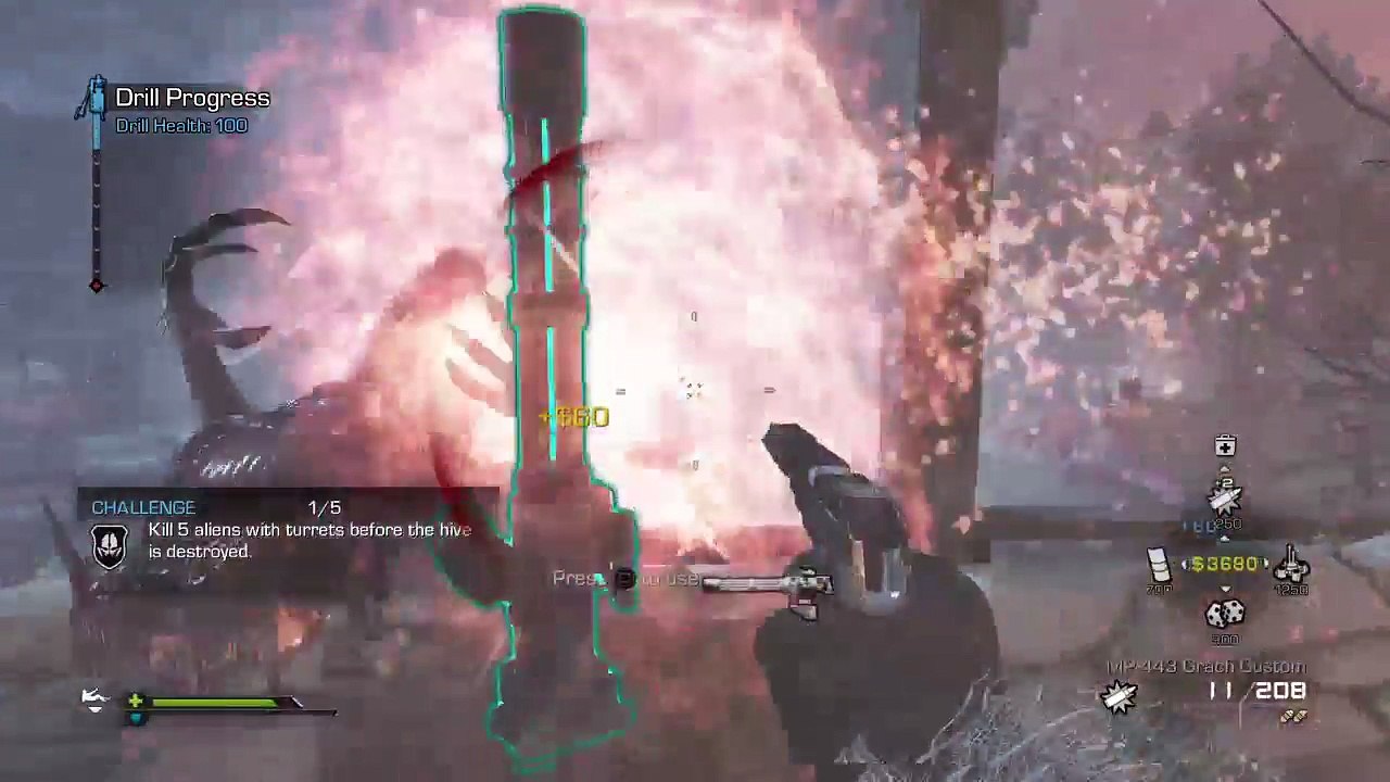 Dottyahu38's Live PS4 Broadcast:Cod extinction gameplay SOLO (23)