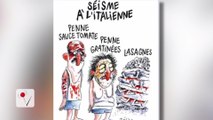 Charlie Hebdo Cartoon Mocking Italian Earthquake Victims Sparks Anger