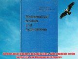[PDF] Mathematical Models and Applications With Emphasis on the Social Life and Management