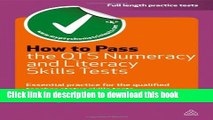 Read How to Pass the QTS Numeracy and Literacy Skills Tests: Essential Practice for the Qualified