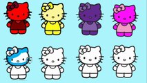 LEARN COLORS ♥ Learn the COLOURS for Kids ♥ Learn COLORS with Hello Kitty #Coloring Pages