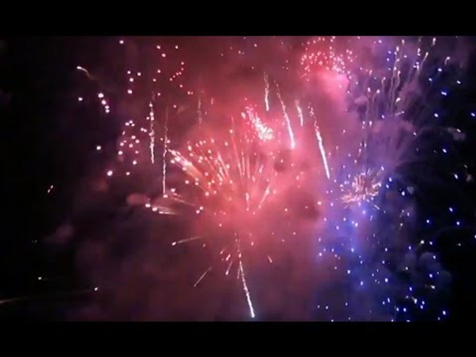 Gricignano (CE) - Festa Sant'Andrea, lo spettacolo pirotecnico (02.09.16)