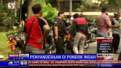 Download Video: Penyanderaan dan Perampokan di Pondok Indah Diwarnai Baku Tembak