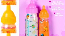 BABYDOLL Magic DOLL Bottles SET Of Two MILK Juice girls toy