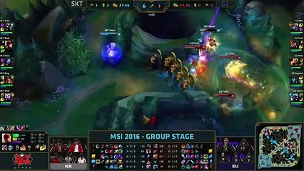 SKT vs G2 - MSI 2016 (Mid-Season Invitational) - SK Telecom T1 vs G2 Esports_6