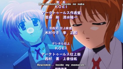 Mahou Shoujo Lyrical Nanoha Strikers Ending 2 Video Dailymotion