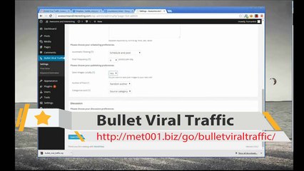 How to use Bullet Viral Traffic Installation Video