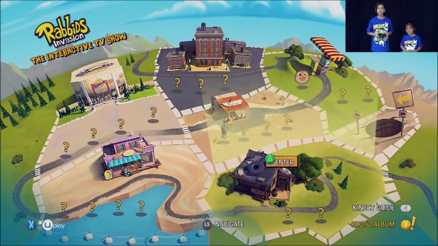 Rabbids Invasion: The Interactive TV Show for Xbox 360 with kinect