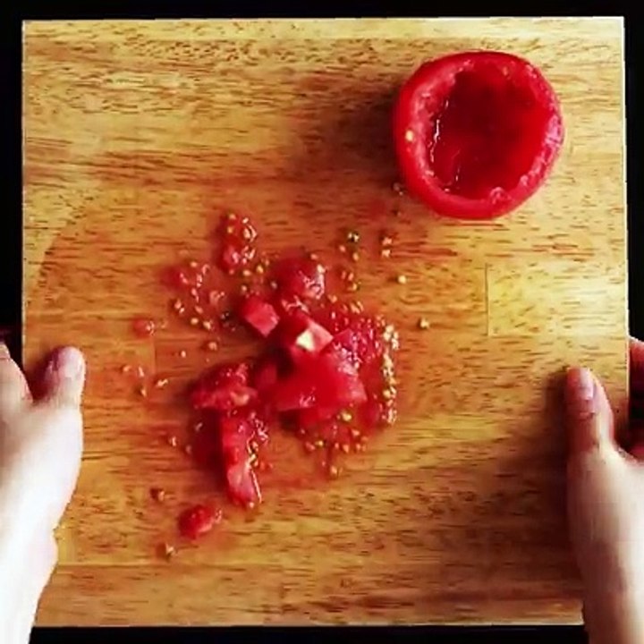 Caprese Stuffed Tomatoes