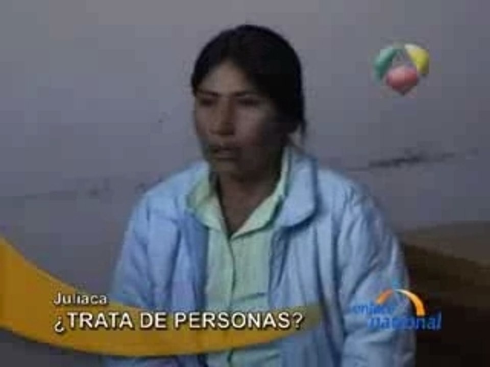 ¿TRATA DE PERSONAS? - JULIACA