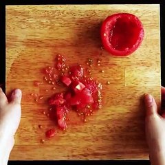 Caprese Stuffed Tomatoes