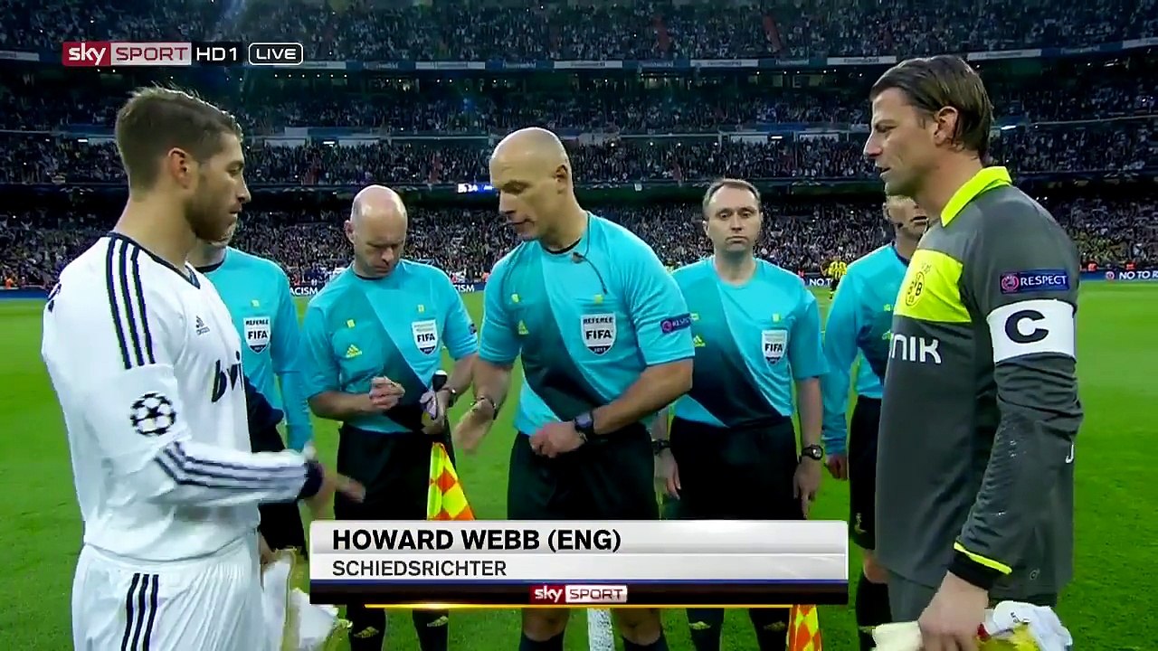 Real Madrid vs Dortmund 2-0 Highlights (UCL) 2012-13