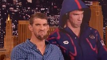 Michael Phelps Recreates His 'Angry Michael Phelps Face' On 'The Tonight Show'