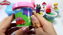 Play Doh Learn Colors Paw Patrol Peppa Pig 8 Surprise Eggs Unboxing Toys Inside 2016 YouTube
