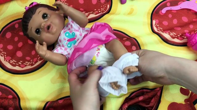 Baby Alive Better Now Baby Doll Dora Playtime Feeding and Changing