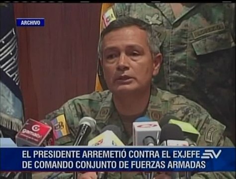 Cruce de acusaciones entre presidente Correa y general González
