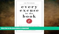 FAVORITE BOOK  Every Excuse in the Book  BOOK ONLINE