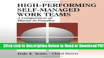 [Download] High-Performing Self-Managed Work Teams: A Comparison of Theory to Practice Popular New