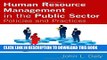 [PDF] Human Resource Management in the Public Sector: Policies and Practices Full Online
