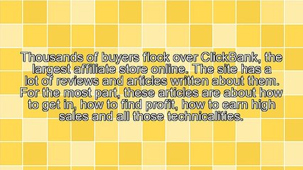 Finding The Perfect Product At ClickBank