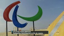 Delegações paralímpicas desembarcam no Rio de Janeiro
