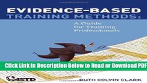 [Get] Evidence-Based Training Methods: A Guide for Training Professionals Popular Online