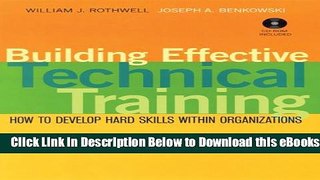 [Reads] Building Effective Technical Training: How to Develop Hard Skills Within Organizations