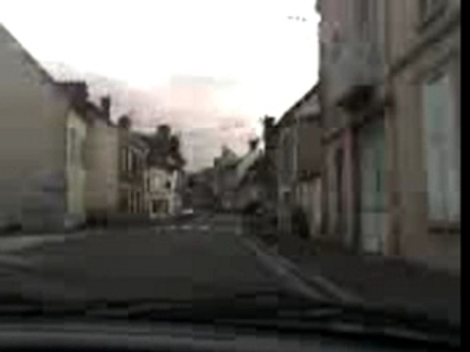 traver dans le rond point