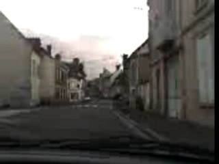 traver dans le rond point
