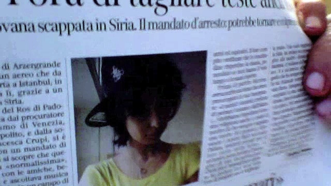 La Terrorista Tanto Giovane E Tanto Bella