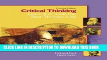 [PDF] Critical Thinking: Learn the Tools the Best Thinkers Use, Concise Edition Popular Colection