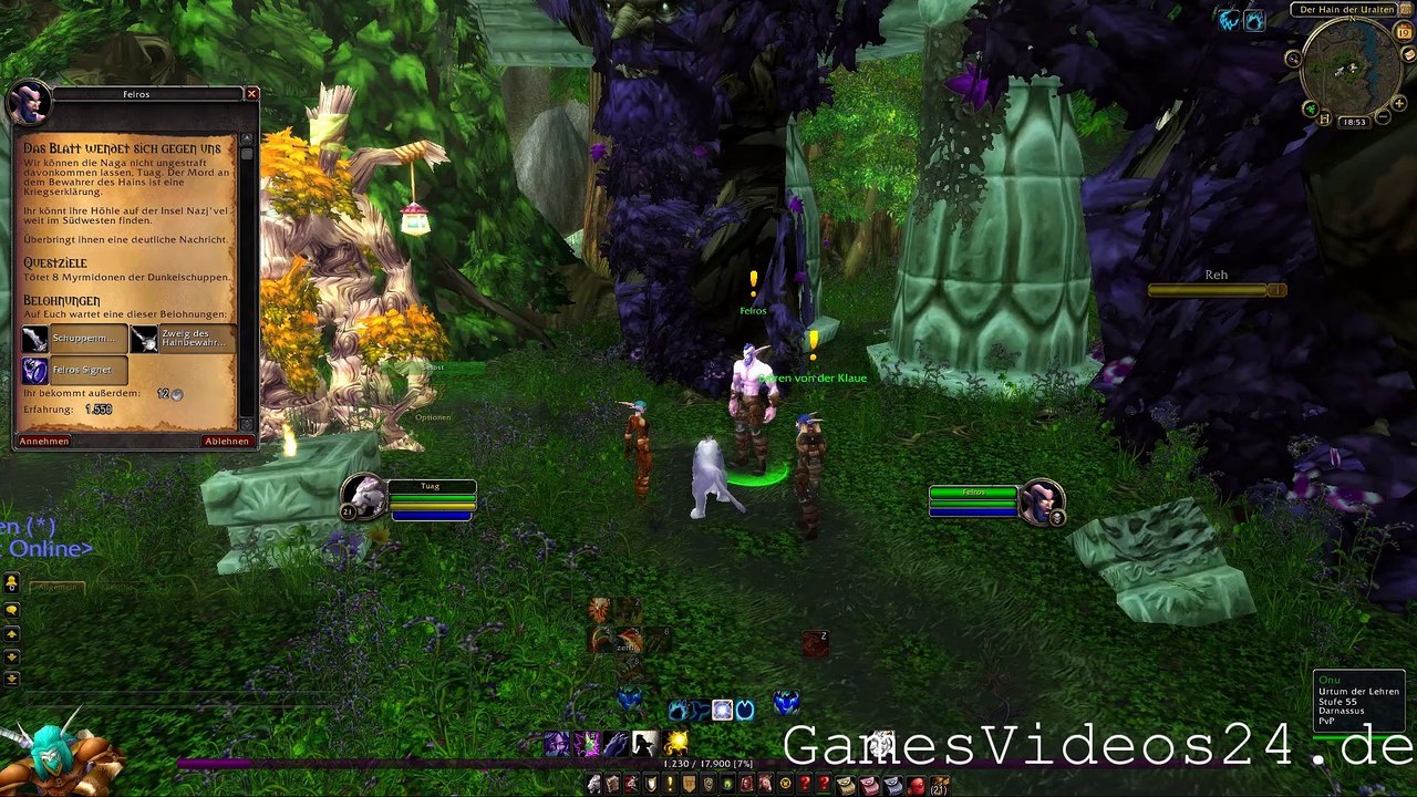 World of Warcraft Quest: Das Blatt wendet sich gegen uns (Allianz)