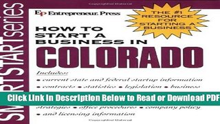 [Get] How to Start a Business in Colorado Free Online