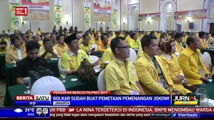 Golkar Buat Pemetaan Pemenangan Jokowi Pilpres 2019