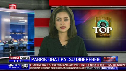 5 Pabrik Obat Palsu di Tangerang Digerebek Petugas