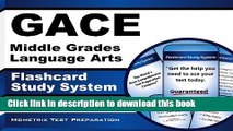 Read GACE Middle Grades Language Arts Flashcard Study System: GACE Test Practice Questions   Exam