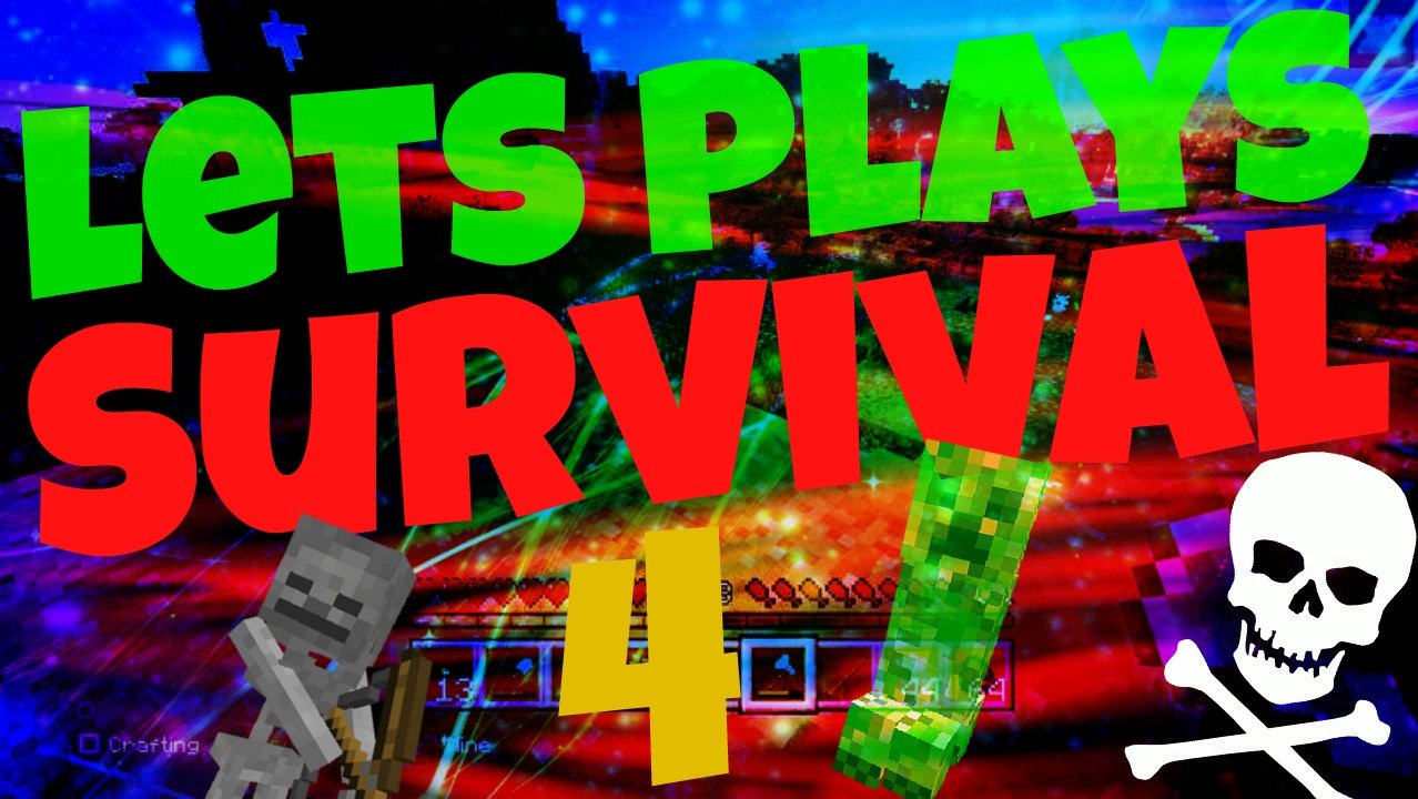 Minecraft PS4 LETS PLAYS SURVIVAL! [4]