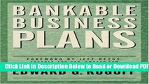 [PDF] Bankable Business Plans Free Online